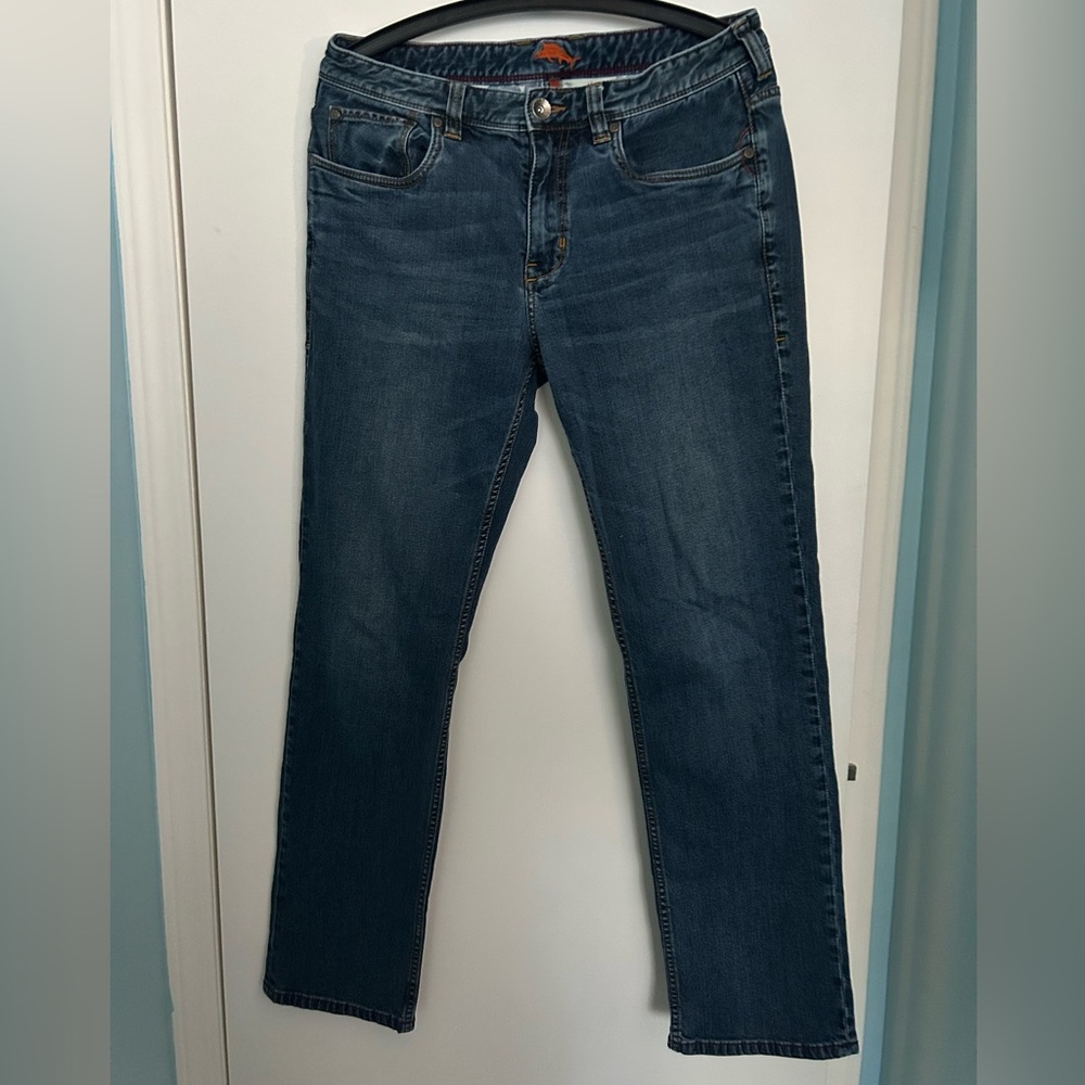 Tommy Bahama Men’s Indigo Slim Straight Jeans size 33/32